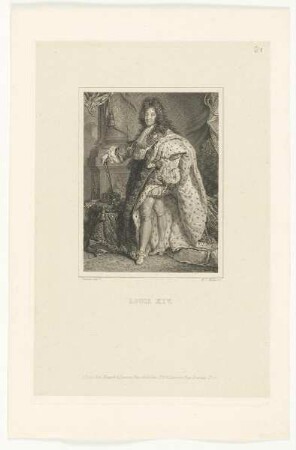 Bildnis des Louis XIV.