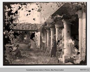 Convento del Bosco ai Frati, Gartenportikus, San Piero a Sieve