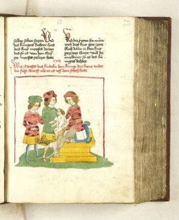 Moses im Schoße Pharaos