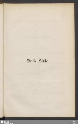 Dritte Stufe