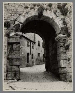 Etruskische Stadtmauer, Volterra, Toskana