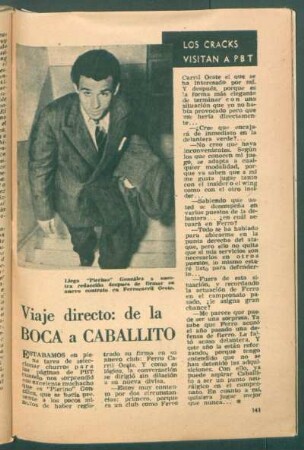 Viaje directo: de la Boca a Caballito : Los cracks visitan a PBT