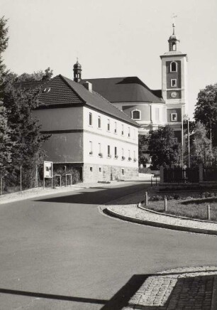 Blick zur Kirche St. Martini Episcopi Confessaris