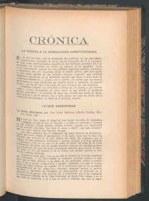 Crónica