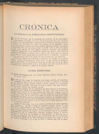 Crónica