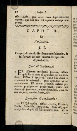 10-25, Caput II