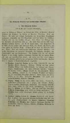 Die kleineren Staaten des norddeutschen Bundes