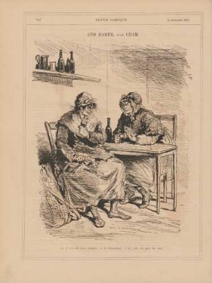 Ces dames, par Cham