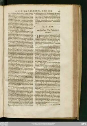 Cap. XIII. An editio Graeca Novi Testamenti sit corrupta.