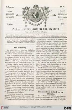 Heft 11 (17. März 1870)