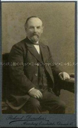 Älterer Mann mit Bart, Carte de Visite
