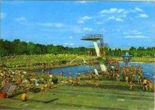 Das Freibad in Berlin-Pankow