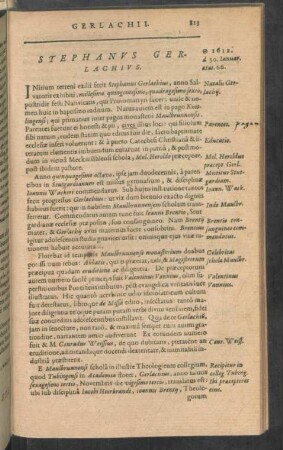 Stephanus Gerlachius.
