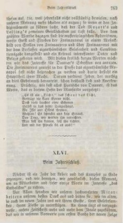 763-768 Beim Jahresschluß
