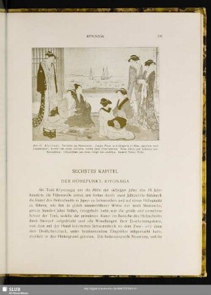 Sechstes Kapitel: Der Höhepunkt: Kiyonaga