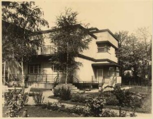 Villa Abrahamson, Berlin-Lankwitz: Gartenansicht