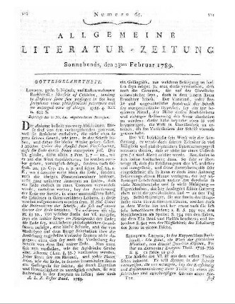 Köppen, Daniel Joachim: Die Bibel, ein Werk der göttlichen Weisheit. - Rostock ; Leipzig : Koppe Th. 2.- 1788