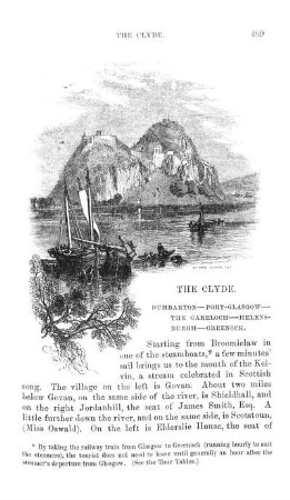 The Clyde, Dumbarton, Port Glasgow, the Gareloch, Helensburgh, and Greenock