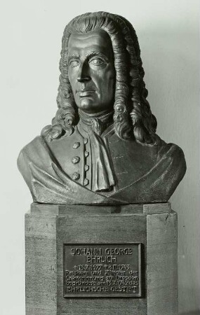 Büste des Johann George Ehrlich (Kaufmann und Ratsherr)