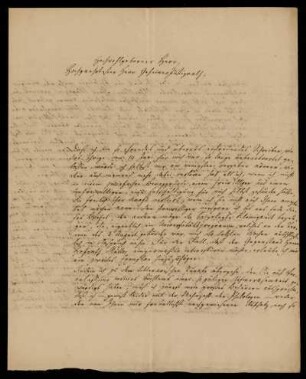 Brief von Friedrich Ritschl an Gustav Hugo, Breslau, 27.7.1838