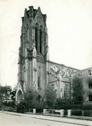 St. Antonius Kirche und Pfarrhaus, Frankfurt am Main, 1949