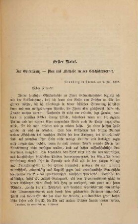 An meine Kritiker : nebst Ergänzungen und Erläuterungen zu den drei ersten Bänden meiner Geschichte des deutschen Volkes