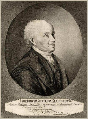 Bildnis von Friedrich Gottlieb Klopstock (1724-1803)