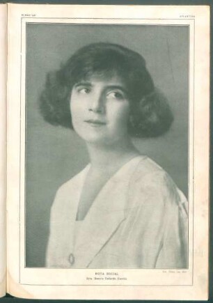 Nota social. - Srta. Beatriz Gallardo Cantilo