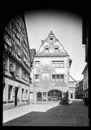 Brückengasse mit Götzelmann´schem Haus Richtung Marktplatz