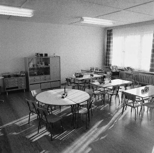 Dresden-Johannstadt, Elisenstraße. Kindergarten. Gruppenraum