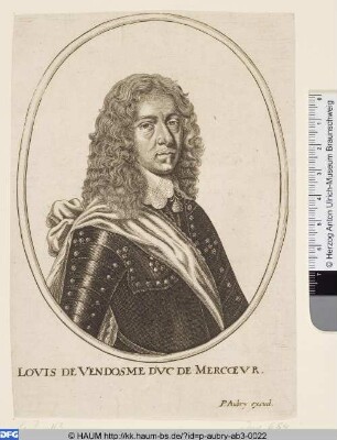 Louis de Vendôme, Herzog von Mercœur
