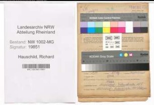 Entnazifizierung Richard Hauschild , geb. 01.05.1908 (Taucher)