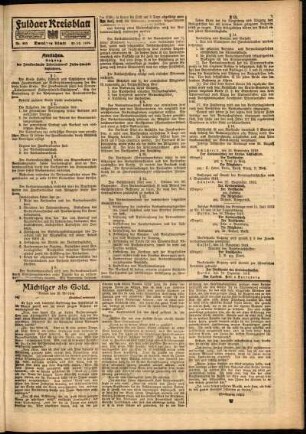 Zweite Ausgabe vom Freitag, den 19. Dezember 1919.