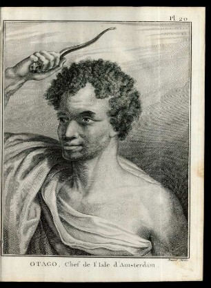 Pl. 20 Otago, Chief de l'Isle d'Amsterdam.