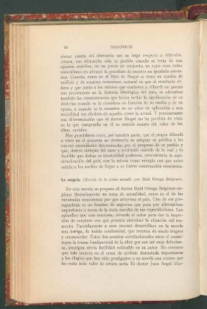 La sangría. (Novela de la crisis actual), por Raúl Ortega Belgrano