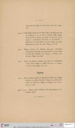 Tapis (Nr. 407 - 408)
