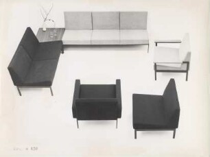 Walter Knoll Sitzgarnitur "438" von Rolf Grunow