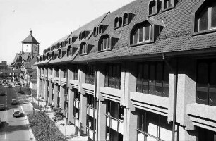Freiburg i. Br.: Schlossberggarage: Dächer und Fassade