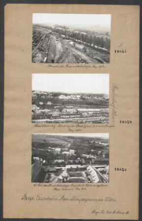 Hauptbahnhof: Blick auf die Abstellgleise 28-31 mit Rampe. (Bahnhof Ham)