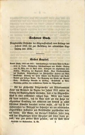 Geschichte der Eidgenossenschaft während der sogenannten Restaurationsepoche : vom Anfange des Jahres 1814 bis zur Auflösung der ordentlichen Tagsatzung von 1830. 2