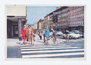 Am Zebrastreifen
