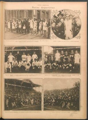 Notas deportivas [Fotografías]