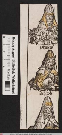 Linea der Bischoff; Heli, Phinees, Achitob.