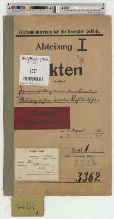 Zusammenstellungen der von den alliierten Militärgerichten abgeurteilten Reichsdeutschen