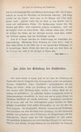 343-352 Zur Feier der Erfindung des Buchdruckes