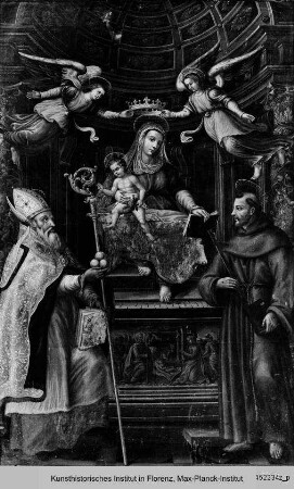 Madonna mit Kind und den Heiligen Nikolaus und Franziskus