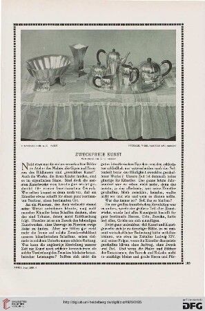 Zweckfreie Kunst