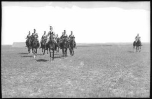 Oschatz. K.S. 1. Ulanen-Regt. No. 17 - Auf Patrouille