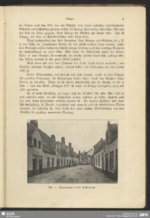Häusergruppe in der Pfefferstraße
