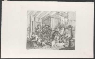 The Harlot's Progress, Blatt 5: Stirbt, während sich die Ärzte streiten